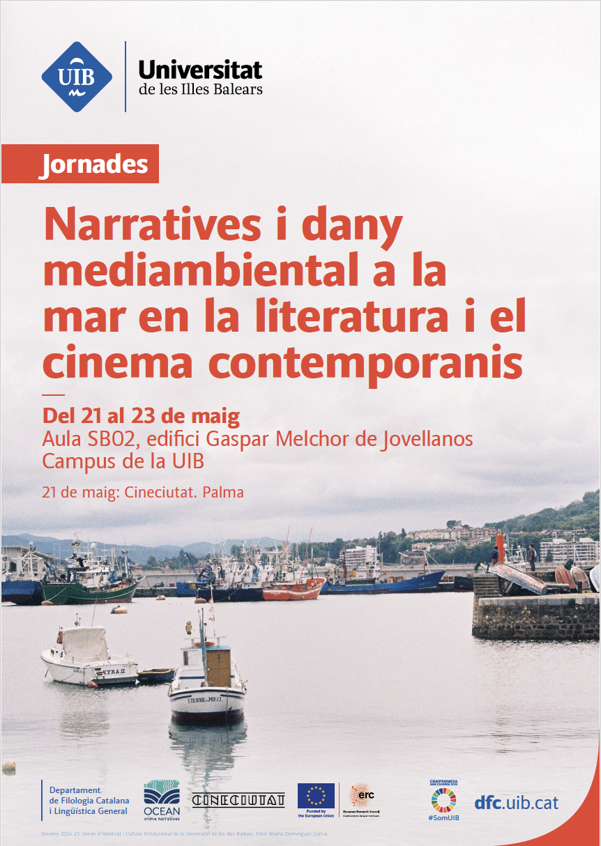 Jornades del grup OCN “Narratives i dany mediambiental a la mar en la literatura i el cinema contemporanis”